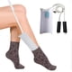 thumbnail image 4 of Vogacara Dispositivo de de calcetines para personas mayores - Dispositivo auxiliar de calcetín elástico fácil y cómodo Ayudas para vestirse con gancho de botón, 4 of 6