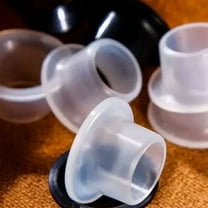 Faucet Leak-Proof Sealing Gasket Pipe Hose Silicone for Plumbing Plug Prevent Leakage Transparent White 50PCS