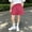 Hot Pink, variant on Babcutegg Girls’ Solid Color Elastic Waist Summer Shorts with Pockets, Casual & Comfortable Pants for Ages 2-15 Pink Size 8