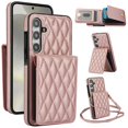 thumbnail image 2 of Crossbody Lanyard Leather Wallet Case For Samsung Galaxy S23 Series, iPhone 13 Pro Max, 2 of 7