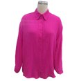 thumbnail image 1 of Camisa de manga larga con botones, blusa informal con botones y mangas largas, blusa de color liso con botones, instalación sencilla, 1 of 2