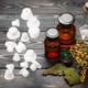 thumbnail image 4 of Uxcell 20 piezas de tapones de silicona 0.33" tapones de sellado para saleros huecos blancos, 4 of 5