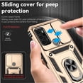 thumbnail image 4 of Estuche GANGXUN para Motorola Moto G60s, soporte giratorio 360°, estilo mecánico y magnético, 4 of 5