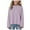 Light Purple, variant on Girl Shirts Girls Tops Long Sleeve Shirt Fall Cute Shirts Crew Neck Tshirts Trendy Kids Cute Prints Clothes Size 12 18 Months,(Light Purple 12-18 Months)