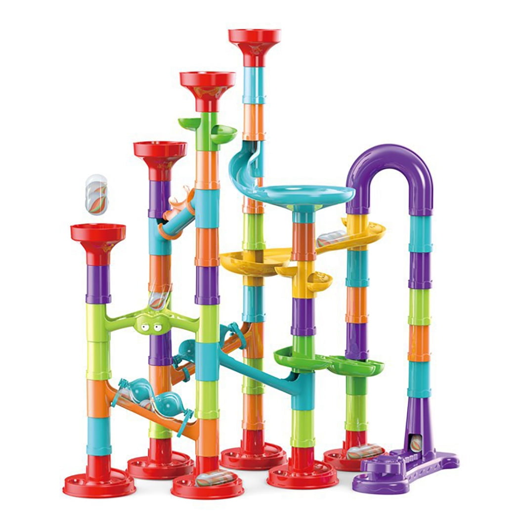 93PCS Marble Run Set Plastic Building Block Toy Educational Toy