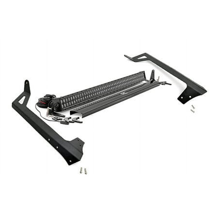 Rough Country 50" LED Upper Windshield Kit for 2007-2018 Wrangler JK - 70504BL