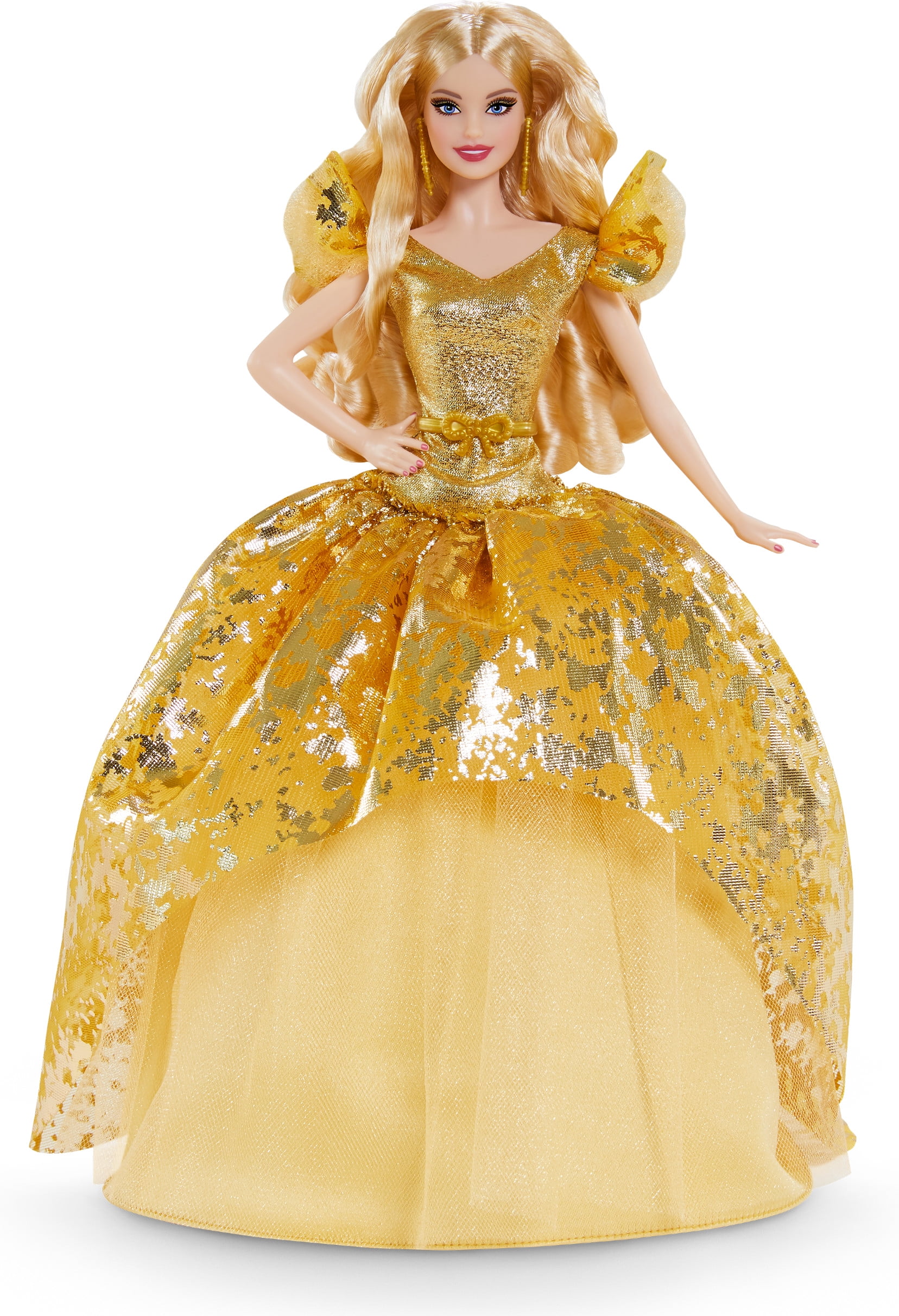 barbie-signature-2020-holiday-barbie-doll-12-inch-blonde-long-hair-in-golden-gown-walmart