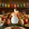 thumbnail image 4 of Easter Rabbit Scented Candle Aromatherapy Holiday Candlestick 4 Candle Holder Centerpiece Candle Centerpiece round Votive Candle Holders Dining Table Candle Holder Short Candle Holder Candle Holders, 4 of 5