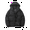 Black, variant on Winter Graphene Thermal Magnetic Cotton Clothing Men Couple Models Padded Hooded Jacket, Unisex Loose and Warm with Hood for Cold Weather,Black,M
