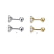 thumbnail image 3 of Sonducket 5 piezas pendientes auriculares cristal Stud regalos perno plateado accesorios de joyería encanto fiesta favores para mujeres niñas Ropa, zapatos y accesorios Miscelánea dorado 0.8*6*7mm Sonducket AP009679-27B, 3 of 6