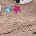 thumbnail image 3 of LABSERRON Birthday Star Cake Picks 50Pcs Fashion Bamboo Cupcake Toppers for Cake Decorating, 3 of 8