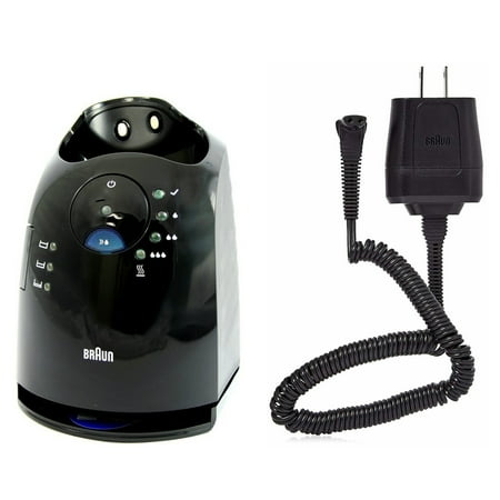 Charging Unit Base - Braun Pulsonic Clean Charge Base Unit with Braun Pulsonic Shaver Charger Cord