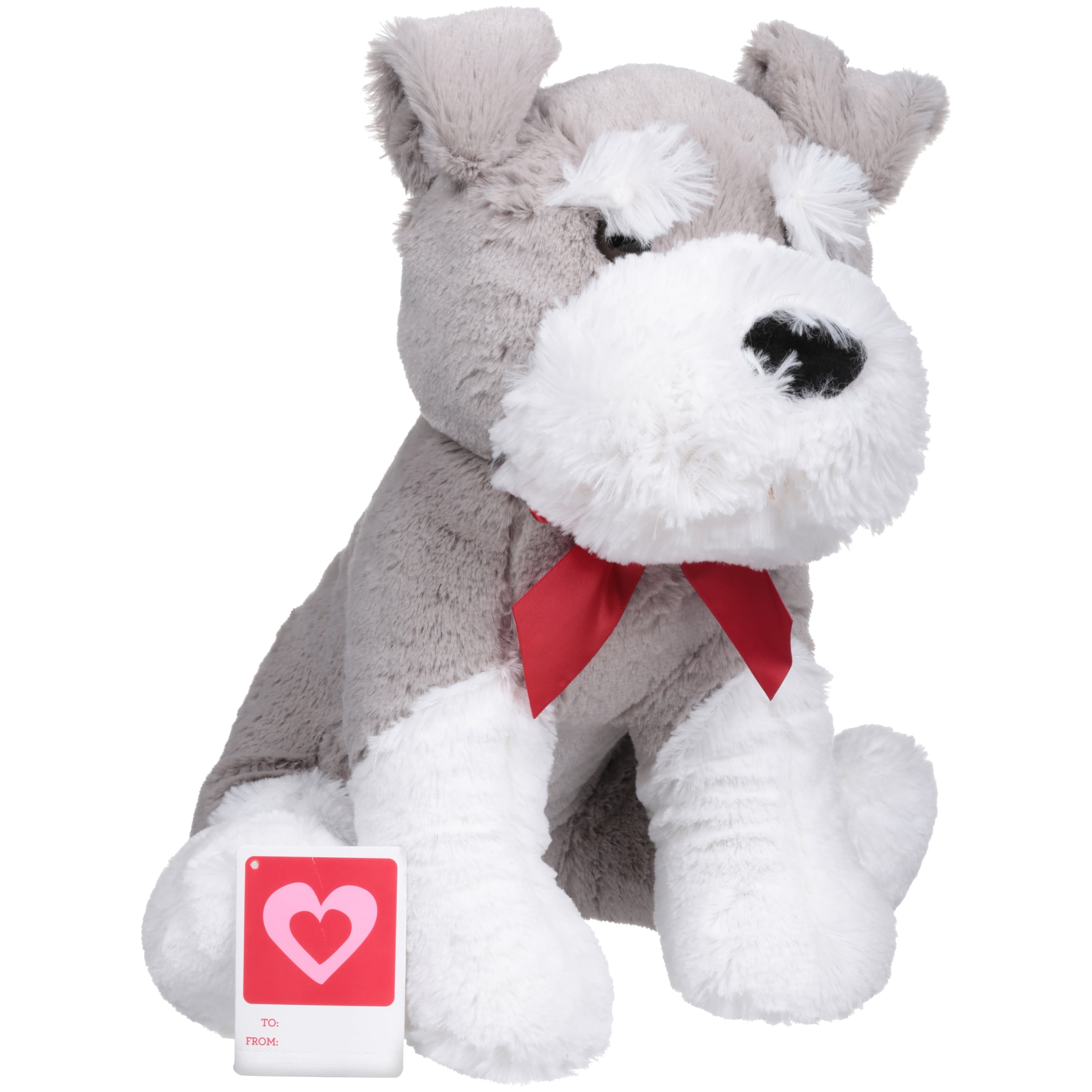 black schnauzer plush toy