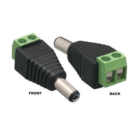 Kentek CCTV DVR security surveillance camera power terminal block adapter DC connector 5.5mm x 2.1mm male price history on PriceWatchPro