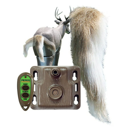 Primos Hunting Waggin' Whitetail Remote Control Motion Tail Deer Decoy |