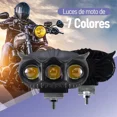 thumbnail image 4 of Par Faros De Lupa Led Luz De Moto Auto 7 Modos De Luz Color, 4 of 8