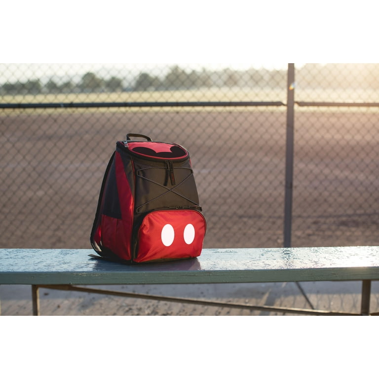 ONIVA Disney Mickey Mouse PTX Backpack Cooler Red with Gray Accents Walmart