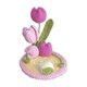 thumbnail image 2 of Soporte para Teléfono con Forma de Tulipán Tejido a Mano – Adorno de Escritorio de Hilo Duradero, Decoración Funcional para El Hogar y Soporte para Teléfono, Regalo Original, 2 of 6