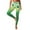 #282-Green, variant on Women's St. Patrick's Day Print Stretch Leggings with Soft Brushed Fabric for Fitness Running and Casual Wear
