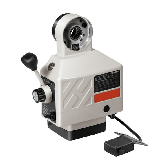 KFFKFF Power Feed for Milling Machine Z-Axis, 450 in-lb Torque, Adjustable Speed up to 200RPM, Power Table Mill Feeder for Bridgeport and Certain Knee Type Mills with 5/8" Shaft Diameter, 120V