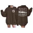 thumbnail image 1 of VBARHMQRT Chandails à Capuche pour Jeunes Chandails en Molleton Femmes Chemises Massachusetts T-Shirts Hauts Automne Vacances Col Rond Chandail, 1 of 4