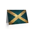 thumbnail image 2 of Scotland Flag Grunge Greetings Card Plus Envelope Blank inside, 2 of 3