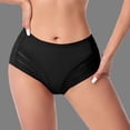 thumbnail image 2 of WRKEKC Seamless Underwear for Women Silk Blend High Elasticity Mid Waist Plus Size Breathable Mesh Butt Lifting Soft Triangle Panties, 2 of 6