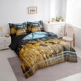 thumbnail image 3 of Castle Fairy Teens Mallard Duck Twin Bedding Sets,Jungle Animal Bedding Comforter Set, 3 of 8