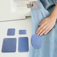 thumbnail image 2 of Iron on Patches for Clothes, 5 Pieces Assorted Shapes and Sizes Patches for Various Cloth, Cotton Fabric Patches for Clothing, Bag, Hat Repair, Clothing Repair Decorating Kit,C, 2 of 9