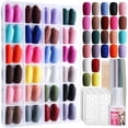 thumbnail image 1 of Press on Nails Fandamei Matte Medium Square, 24 colores x 24, 1 of 7