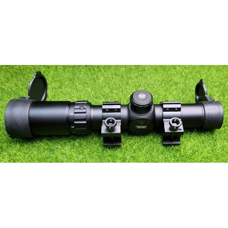 Truglo TG8514BC Tru-Brite 30 Hunter 1-4x 24mm Obj 92.6-23.03