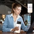 thumbnail image 1 of Tasse de Voyage pour Café, Tasse à Café Isolée 2,6*8,1 Pouces avec Couvercle, Tasse de Voyage Portable Anti-Éclaboussures Sans Poignée, Réutilisable en Acier Inoxydable, Garde le Froid et le Chaud, Adaptée pour Voiture, Quotidien, Voyage et Cadeaux, 1 of 9