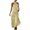 Yellow, variant on IROINNID Women's Sleeveless Halter Dress V-Neck Summer Cross Halter Neck Cut Out Backless Flowy Maxi Dress Halter Graphic Prints Dress