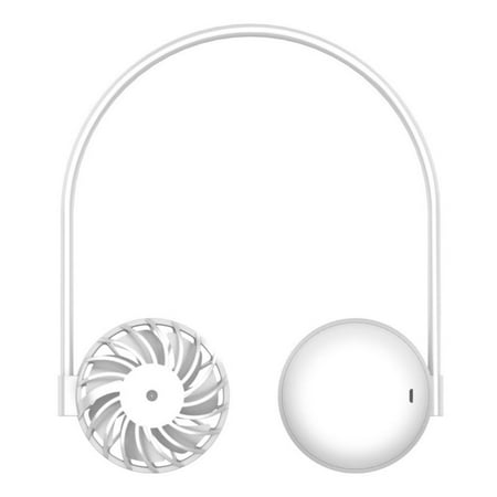 

SummerX Personal Fan 5W Rechargeable Hanging Neck Cooling Fan 360° Adjustable Portable Air Cooler White