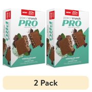 (2 pack) Power Crunch PRO High DH Hydrolyzed Whey Protein Bar, Chocolate Mint, 8.2 oz, 4 count