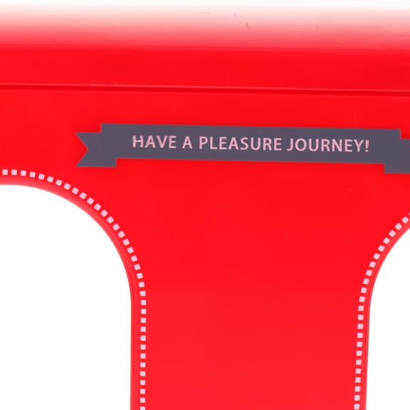 OHOIOLLA 1Set Train Tunnel Toy for Children with Red Color and Lightweight Design 6.9*3.3*3.1in