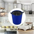 thumbnail image 5 of Large Laundry Basket, Orange Collapsible Laundry Hamper Dirty Clothes Washing Bin for College Dorm Storage Essentials, 5 of 10