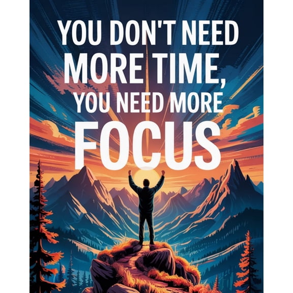 Paint by Numbers Kit for Adults - The Power of Focus - Beginners Acrylic Adult Paint by Number Kits on Canvas Digital Oil Number Painting Kits for Home Decor Gift 16"x20"-