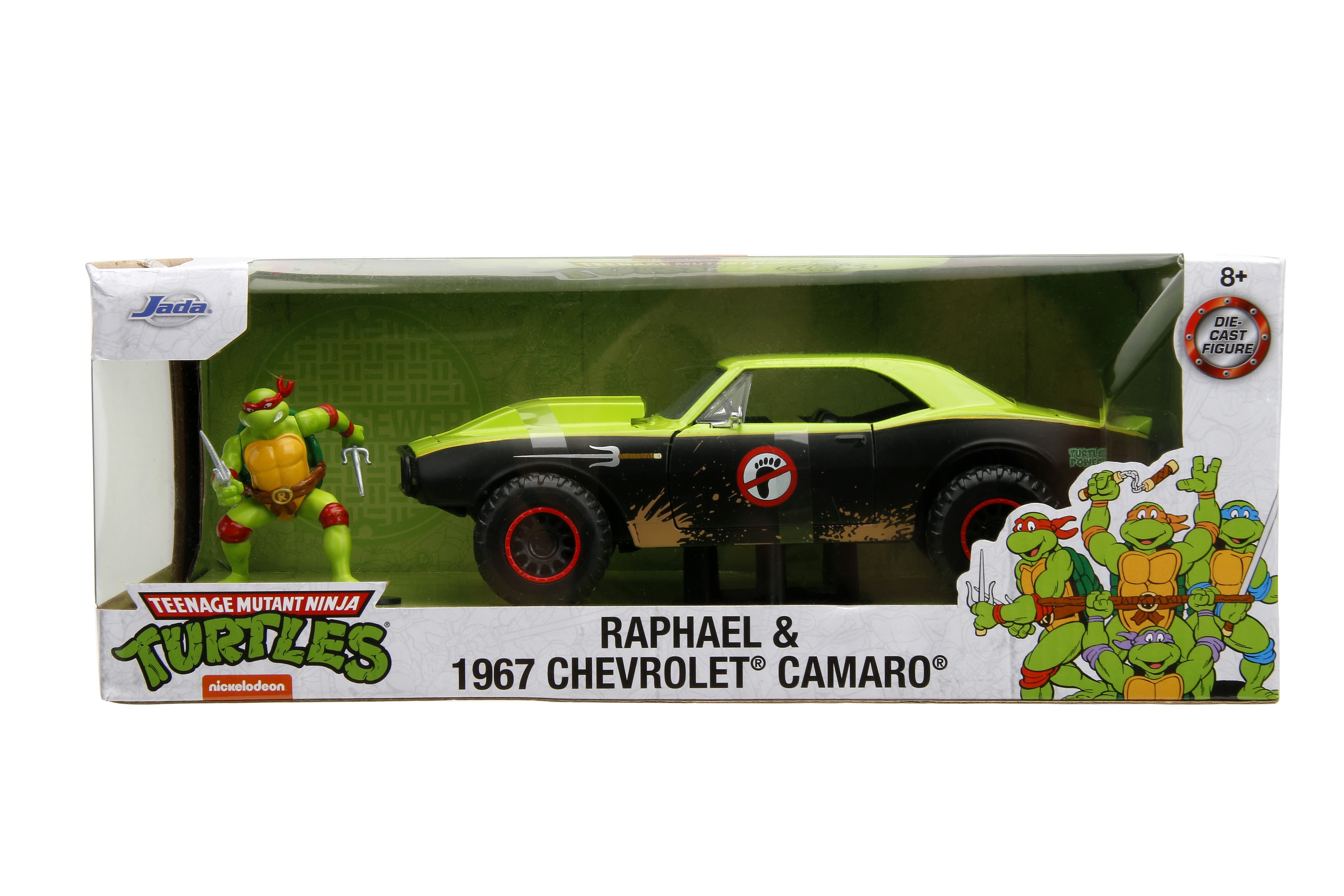 Teenage Mutant Ninja Turtles 1:24 1967 Chevy Camaro Die-cast Car