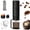 Black, variant on Portable Espresso Maker, Smart LED Display, All-in-One Design, One-Touch Operation with 15 Bar Pressure, Compatible with Ground Coffee & Capsules