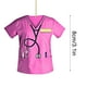 thumbnail image 2 of Pendiente Joyería Acrílica, Clave de Seguridad Uniforme de Enfermera, Adornos para Identificación, Accesorio para Profesional de Salud, Pequeño y Ligero, Hecho de Acrílico Transparente, para, 2 of 8