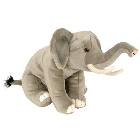 Fao Schwarz 11 Inch Plush Elephant Gray Walmart Com Walmart Com