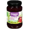 Great Value Organic Four Fruit Blend Fruit Spread, 11 oz