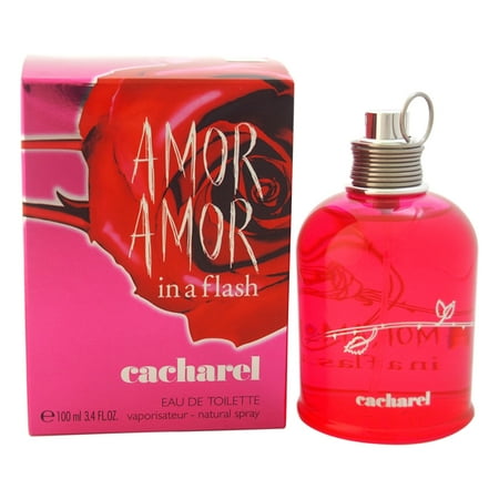 Amor Amor In A Flash by Cacharel for Women 3.4 oz EDT Spray