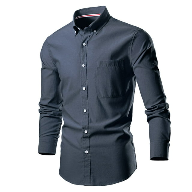 Product Classification Men Shirts | Product Title Men Long Sleeve Shirt for Everyday Comfort and Versatile Style