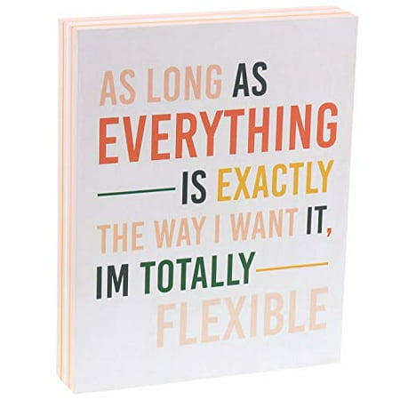 - Barnyard Designs As Long As Everything Is Exactly The Way I Want It, I'm Totally Flexible Box Sign Funny Quote Decorative Wood Wall Decor for Home and Office 10