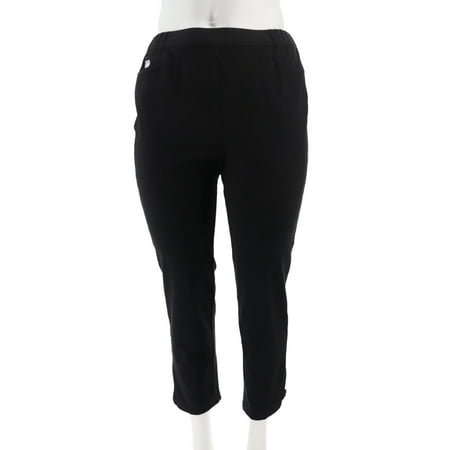 Hardshell Pants - Quacker Factory Short DreamJeannes Ankle Pants A344054