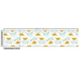 thumbnail image 3 of Ambesonne Floral Fabric by the Yard Upholstery, Vintage Flowers Polka Dots, 5 Yards, Pale Blue and Dark Yellow, 3 of 5