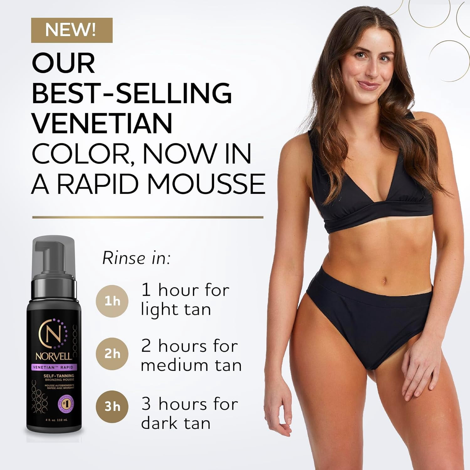 Venetian Self-Tanning Rapid Mousse 4 fl. oz.