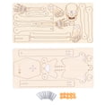 thumbnail image 3 of Human Skeleton Assemble Toy, Smoothing Surfaces Clear Structure Educational Precise Details Wooden Skeleton Assemble Toy  For Kids For Research, 3 of 8